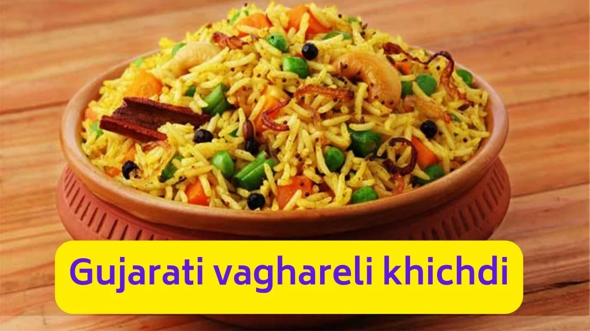 Gujarati vaghareli khichdi