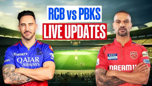 IPL 2024 RCB vs PBKS Live Score